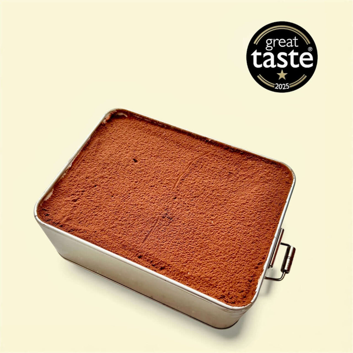 Classic Tiramisu 500g – Alcohol-free, family-size.