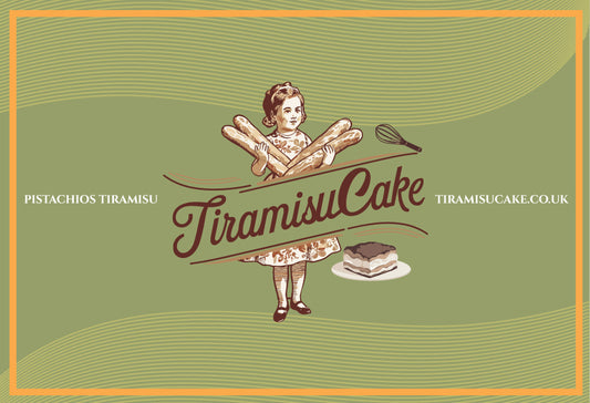 Pistachio Tiramisu 500g – Halal-Friendly, Alcohol-Free | Serves 3–4