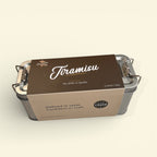 Classic Tiramisu 310g packaging showcasing handcrafted Italian dessert, perfect for sharing.